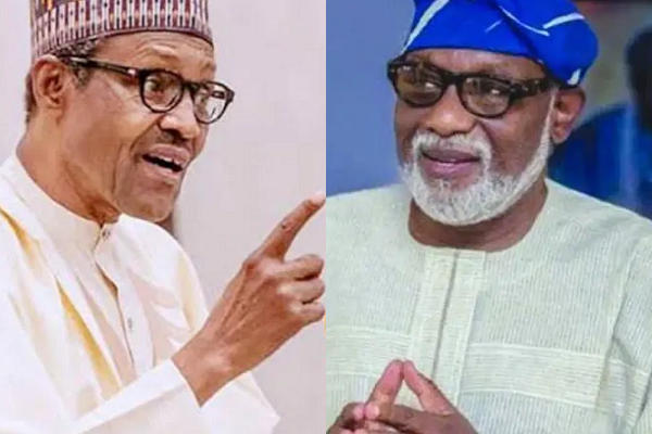 President Muhammadu Buhari versus Governor Rotimi Akeredolu of Ondo State