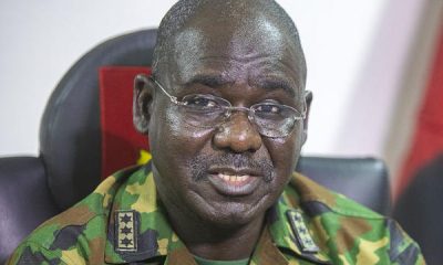 Retired Chief of Army Staff, Lt. General Tukur Buratai
