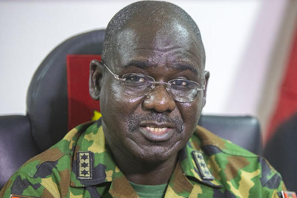 Retired Chief of Army Staff, Lt. General Tukur Buratai