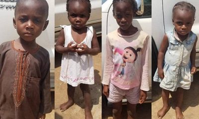 Children stolen by child traffickers