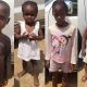 Children stolen by child traffickers