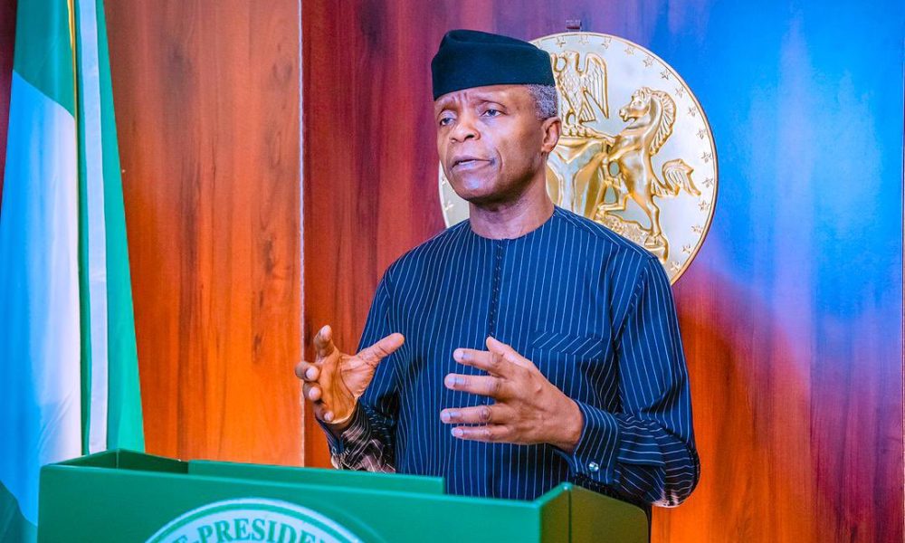 Vice President Yemi Osinbajo