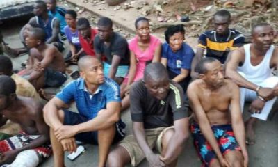 Arrested IPOB members