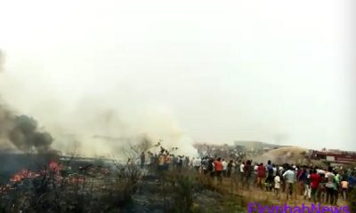 NAF plane crashes in Abuja