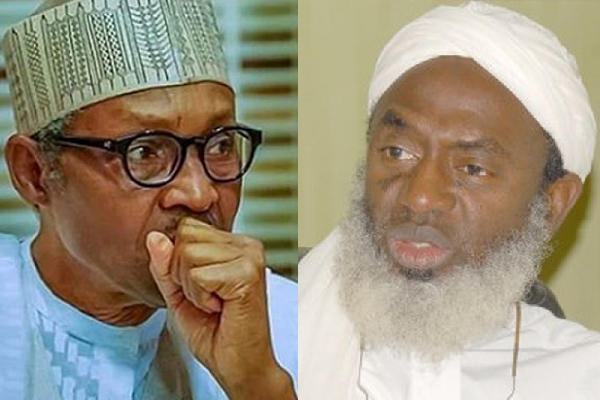 President Muhammadu Buhari / Islamic cleric, Sheikh Ahmad Gumi