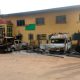 Torched Imo State Police Headquarters