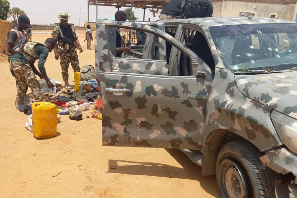 Army rout Boko Haram /ISWAP terrorists in Yobe State