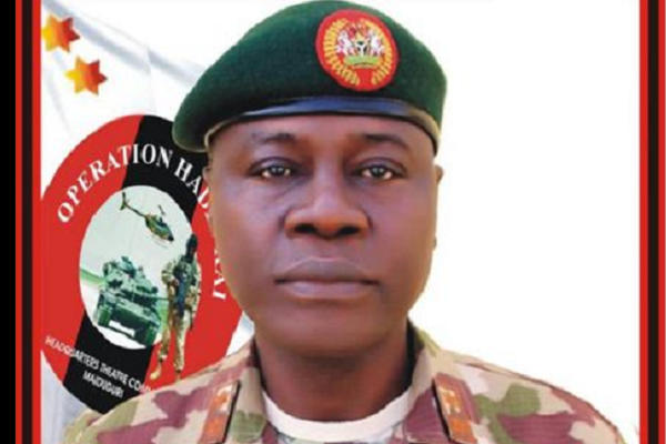 Chief of Army Staff (COAS), Major General Farouk Yahaya