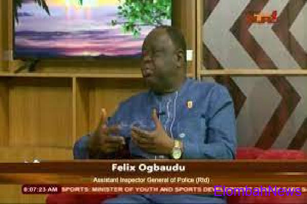 former Assistant Inspector-General of Police, Mr. Felix Ogbaudu