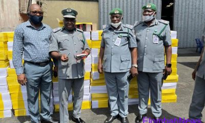 Customs intercepts 1,387 cartons of Tramadol