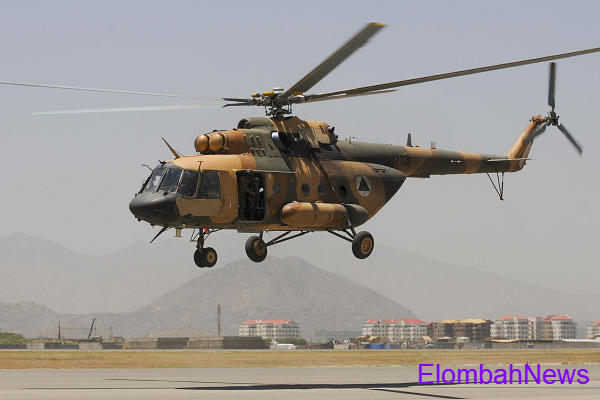 Afghan army helicopter crash