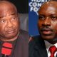 Governor of Imo State, Senator Hope Uzodinma and Anambra State governorship aspirant, Professor Chukwuma Soludo
