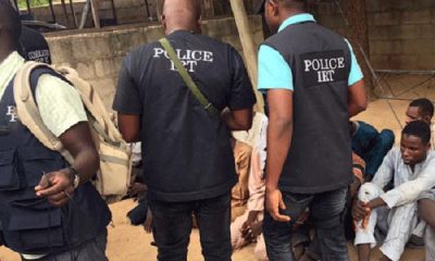 Operatives of Police Intelligence Response Team (IRT)