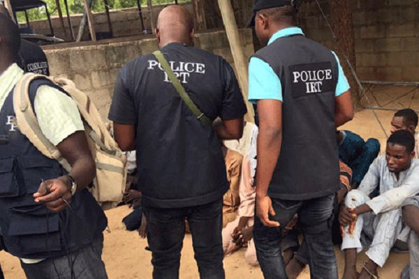 Operatives of Police Intelligence Response Team (IRT)