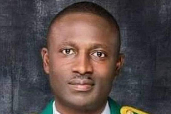 Major Christopher Datong abducted by bandits during attack at the Nigerian Defence Academy (NDA)