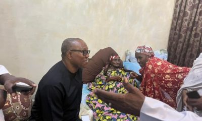 Peter Obi visit the Mother of the Yar'aduas