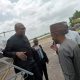 The Deputy Governor of Taraba State, Engr Haruna Manu receives HE Peter Obi
