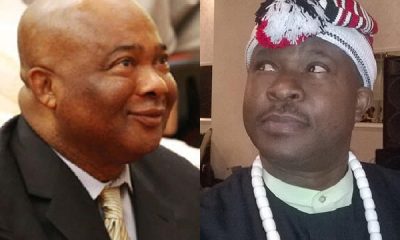 Governor Hope Uzodimma of Imo State Commissioner for Homeland Security and Vigilante Affairs, Dr. Ugorji O. Ugorji