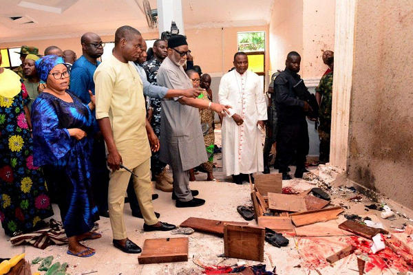 Catholic Church in Owo, Ondo State attacked by heavily armed gunmen