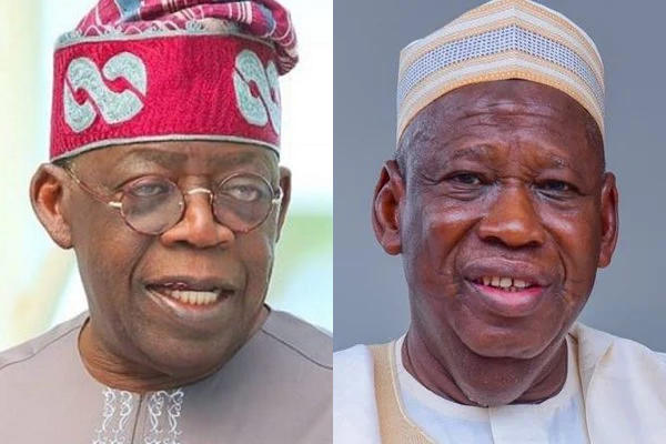 All Progressives Congress (APC) presidential and vice presidential candidates, Alhaji Bola Ahmed Tinubu and Alhaji Abdullahi Umar Ganduje