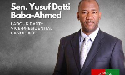 Labour Party vice presidential candidate, Senator Yusuf Datti Baba-Ahmed
