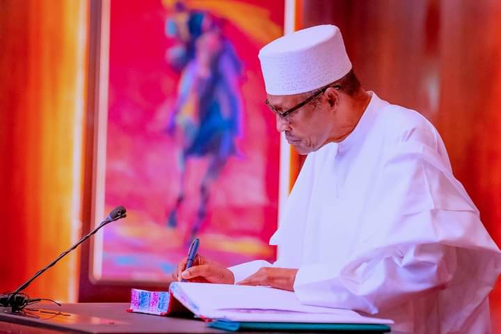 President Buhari signs 16 constitutional amendments into law - March 17, 2023