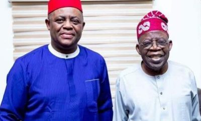 Femi Fani-Kayode visits the All Progressives Congress (APC) presidential candidate, Asiwaju Bola Ahmed Tinubu
