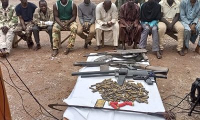Police parade suspected criminals in Zamfara State