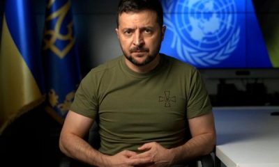 Ukrainian President Volodymyr Zelensky