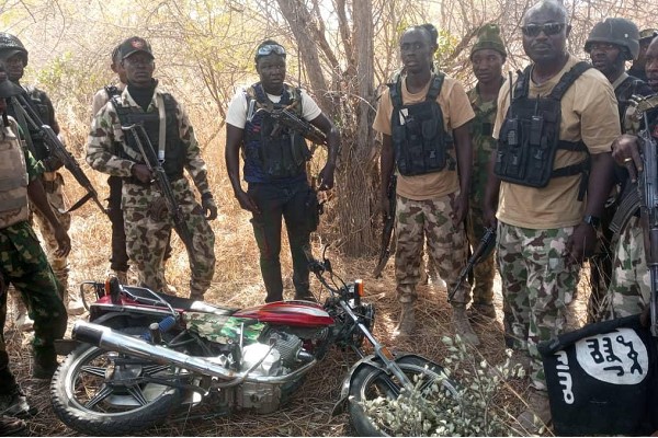 Operatives of the Nigerian Army in Borno State