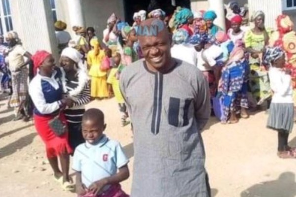 Catechist Kefas Ishaya at St. Monica Catholic Church, Ikulu-Pari, Kauru Local Government, Kaduna