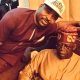 Musiliu Akinsanya, popularly known as MC Oluomo, with his godfather, the All Progressives Congress (APC) presidential candidate, Alhaji Bola Ahmed Tinubu