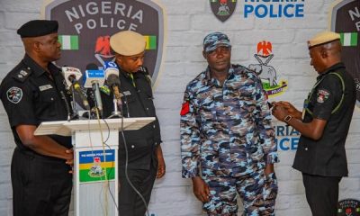 Police deranked Inspector Adejoh Siaka