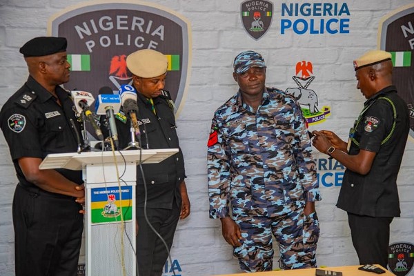 Police deranked Inspector Adejoh Siaka