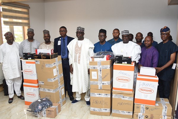 INTERPOL donating crime scene investigation kits & other equipment to Forensic Department of Nigeria Police Force and the Maritime Crime Investigation Desk (MCID) of Nigerian Navy