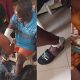 Maimed and hospitalised security officers of Penthouse Estate III in Lugbe, Abuja