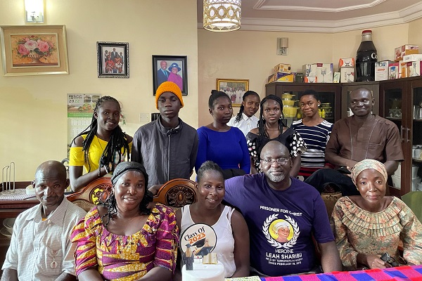 Cross section of family of Serial Survivor Sisters with Barrister Emmanuel Ogebe
