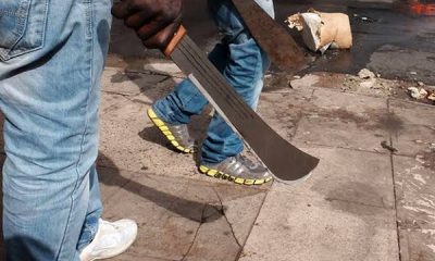 Cult, Cults, Cultism, thugs, thuggery, cutlass, mMachet