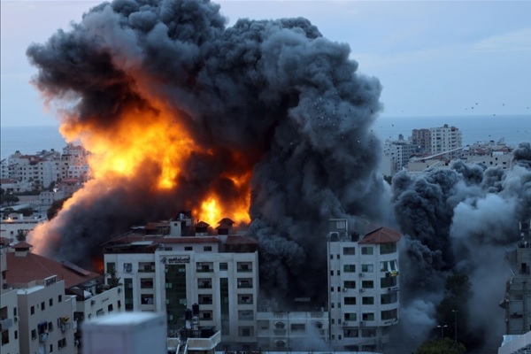 Israeli airstrikes in Gaza killed 558 persons
