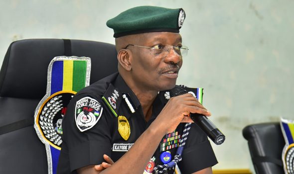 Inspector-General of Police, IGP Olukayode Adeolu Egbetokun