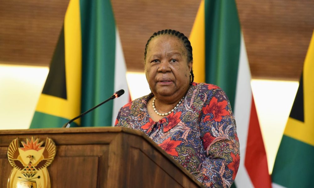 South African Minister of International Relations and Cooperation to Address key Global Issues