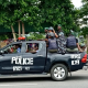Nigeria's police personnel on patrol