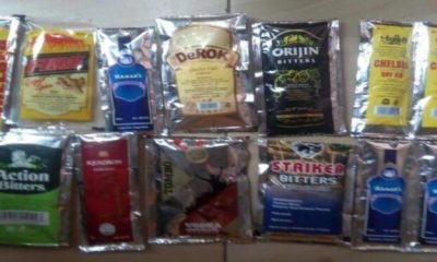 Satchet Alcohol