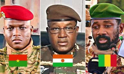 Mali, Burkina Faso, Niger Coup Leaders