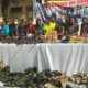 Suspects, exhibits paraded by Nigerian police