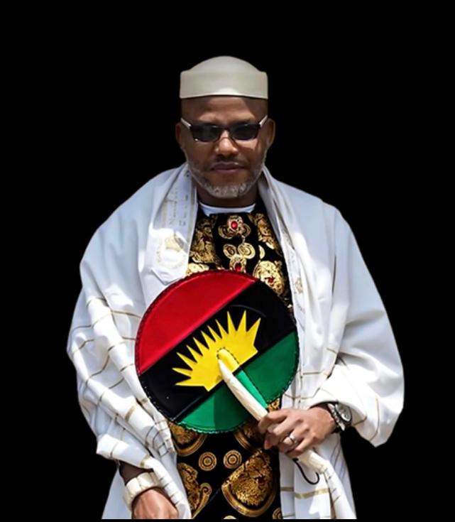 Nnamdi Kanu, the leader of the Indigenous People Of Biafra---IPOB
