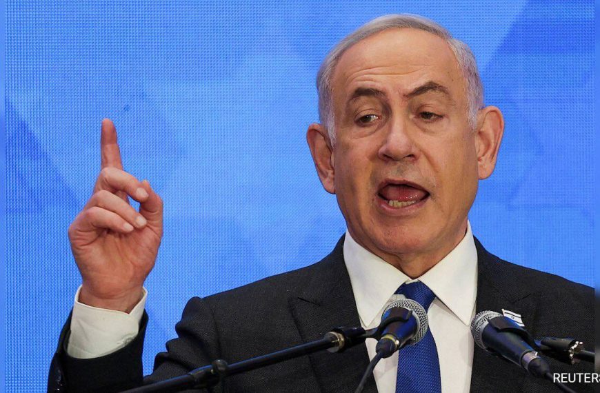 Israeli Prime Minister Benjamin Netanyahu