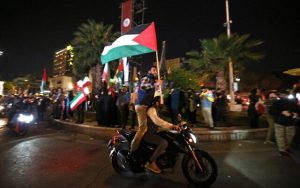 Thousands of Iranians took to the streets of Iran early Sunday