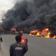 Scene of explosion