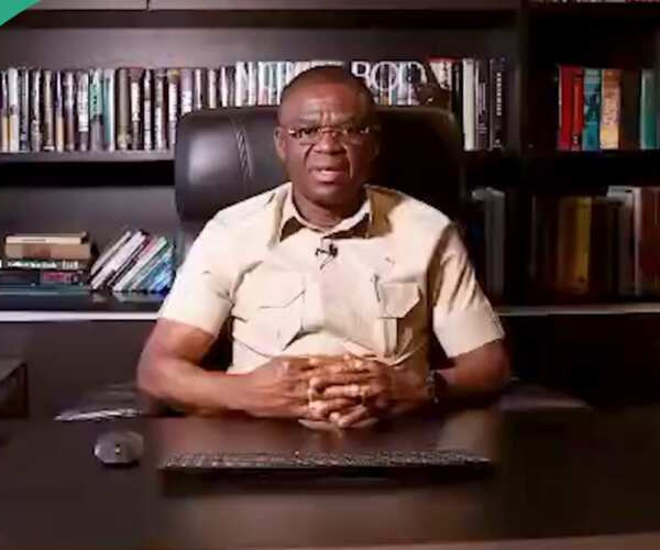 WATCH: Philip Shaibu’s Reaction to His Impeachment as Edo State Deputy Governor